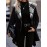 Women'S Elegant Mid-Length Winter Coat with High Neck and Plaid Patchwork Design - Warm, Lightweight, and Stylish for Office or Holiday Season, Warm Weather Jacket | Plaid Pattern Coat | Structured Coat